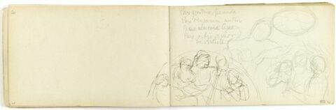 Débord de la composition du folio 21 recto, image 1/1