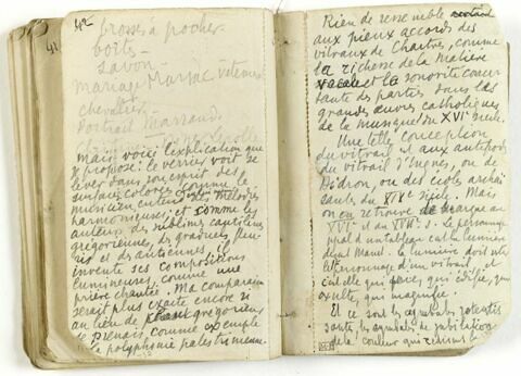 Notes autographes, image 1/1