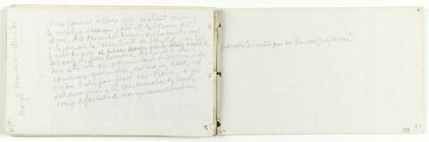 Notes autographes manuscrites, image 1/1