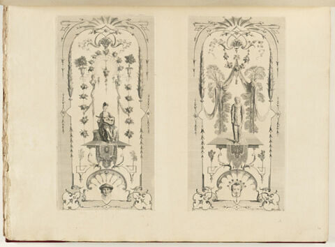 Paravent de six feuilles : feuille 4, image 2/2
