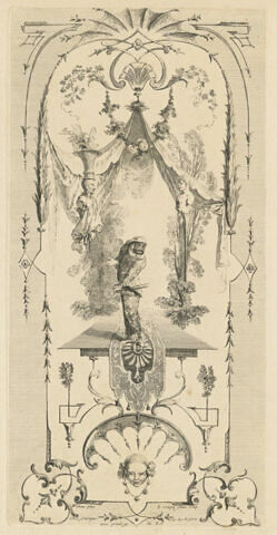 Paravent de six feuilles : feuille 5, image 1/1
