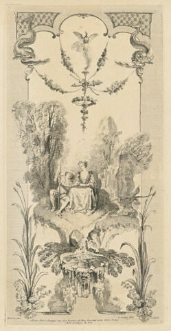 Paravent de six feuilles : feuille 6, image 1/2