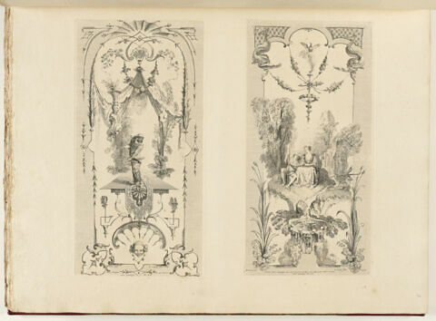 Paravent de six feuilles : feuille 6, image 2/2