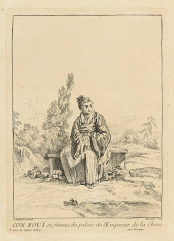 Con fouï ou femme du palais de l'Empereur de la Chine, image 1/1