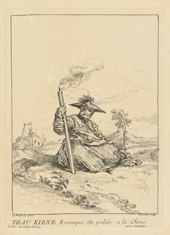 Thau Kiene Eunuque du palais à la Chine, image 1/2