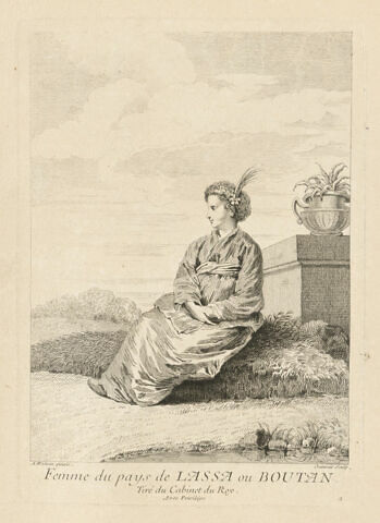 Femme du pays de Lassa ou Boutan, image 1/2