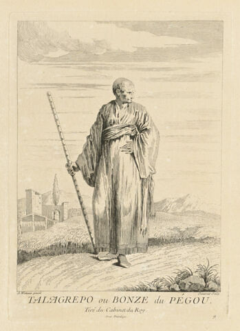 Talagrepo ou bonze du Pégou, image 1/1