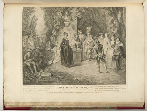 L'amour au théâtre français, image 1/1
