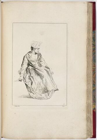 Femme assise, image 1/1