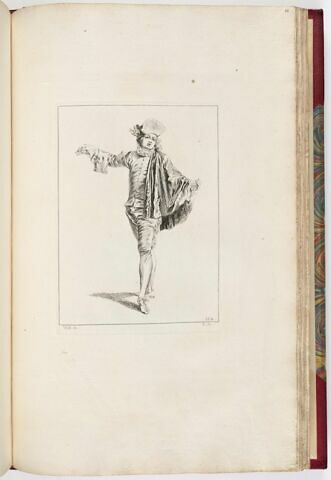 Jeune homme dans une attitude de danse, image 1/1