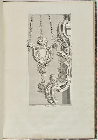 Lampe d'église (planche 83, série N), image 1/1