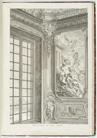 Cabinet du Comte Bielenski : vue de l'angle (planche 88, série P), image 1/1