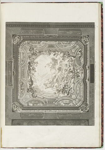 Cabinet du Comte Bielenski : plafond de peinture (planche 90, série P), image 1/1