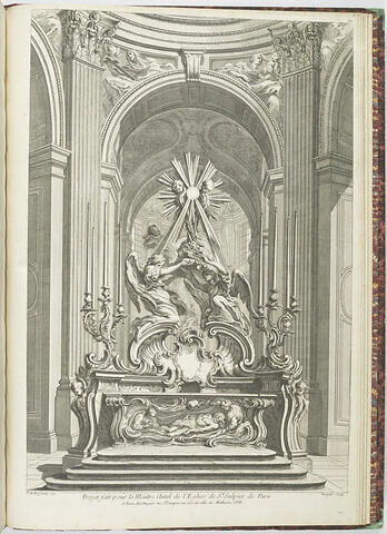 Maître autel de l'Eglise Saint Sulpice de Paris (planche 109), image 1/1
