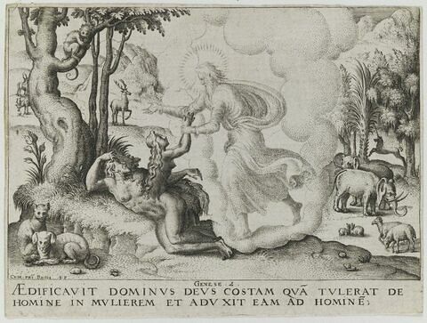 Histoire de la Genèse : Adam et Eve, image 1/1