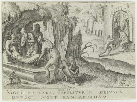 Histoire de la Genèse : la mort de Sara, image 1/1