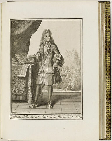 Jean Baptiste Lully Surintendant de la Musique du Roi