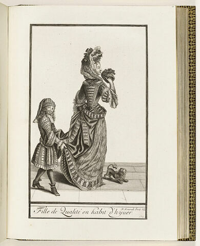 Fille de qualité en habit d'hiver, image 1/1