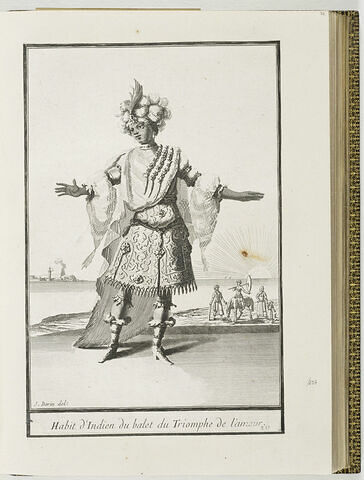 Habit d'Indien du ballet du Triomphe de l'Amour, image 1/1