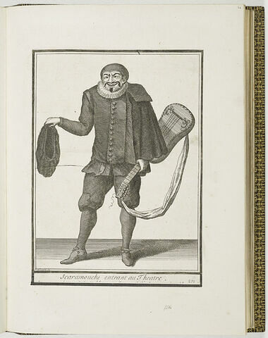 Scaramouche entrant au Théâtre, image 1/1