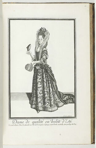 Dame de qualité en habit d'été, image 1/1