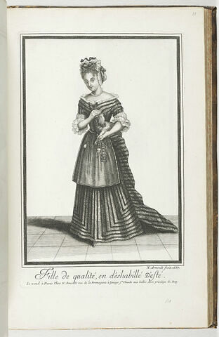 Fille de qualité en déshabillé d'été, image 1/1