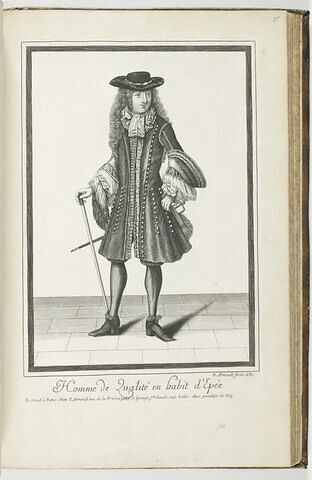 Homme de qualité en habit d'épée, image 1/1