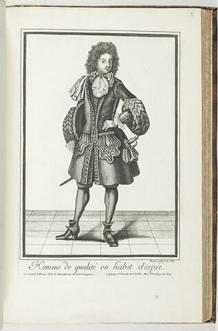 Homme de qualité en habit d'épée, image 1/1