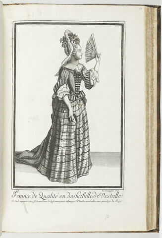 Femme de qualité en déshabillé de Vestale, image 1/1