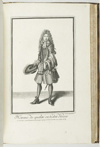 Homme de qualité en habit d'hiver, image 1/1