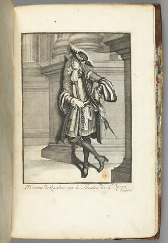 Homme de qualité sur le théâtre de l'Opéra, image 1/1