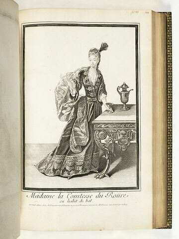 Madame la Comtesse du Roure en habit de bal, image 1/1