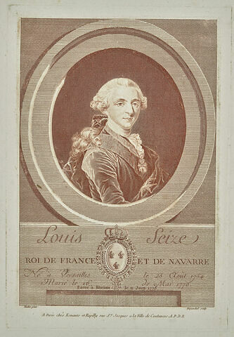 Louis XVI, roi de France et de Navarre