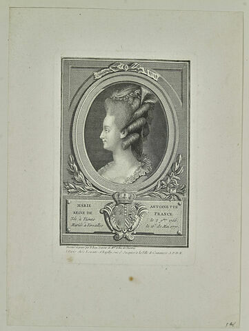 Marie Antoinette, Reine de France, image 1/1