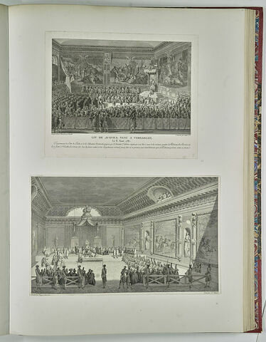 Lit de justice tenu à Versailles le 6 août 1787, image 2/2