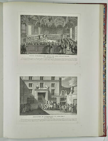 Séance extraordinaire tenue par Louis XVI au palais le 19 novembre 1787, image 2/2