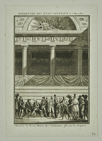 Ouverture des Etats Généraux le 5 mai 1789, image 1/1