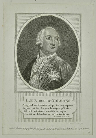 Louis Philippe duc d'Orléans
