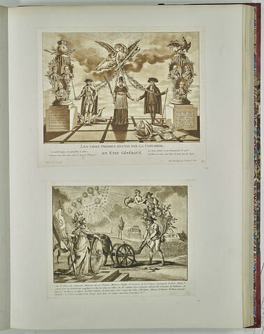 Les Trois Ordres réunis par la Concorde, en Etats Généraux, image 2/2
