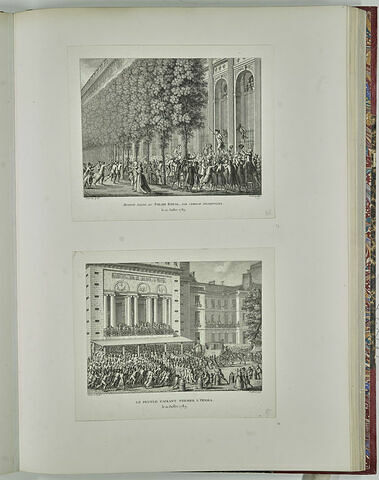 Motion faite au Palais royal par Camille Desmoulins le 12 juillet 1789, image 2/2