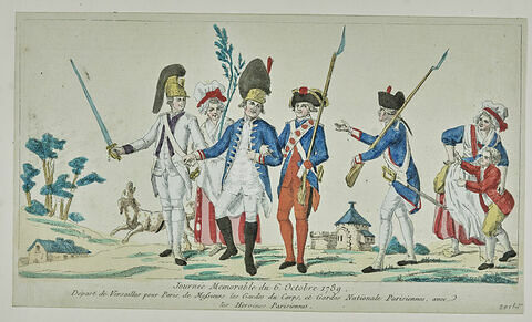 Journée mémorable du 6 octobre 1789, image 1/1