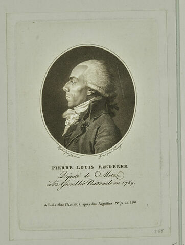 Pierre Louis Roederer, image 1/1