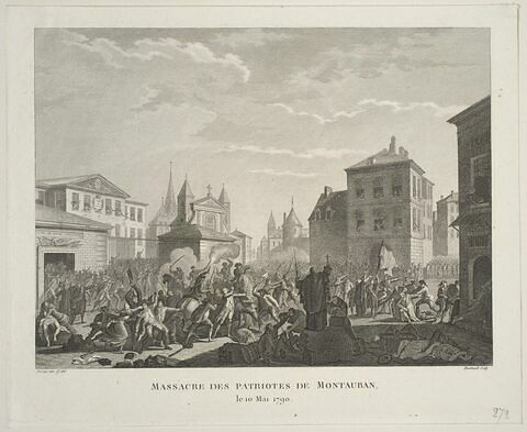 Massacre des patriotes de Montauban le 10 mai 1790, image 1/2