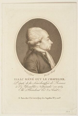 Isaac René Guy le Chapelier, image 1/1
