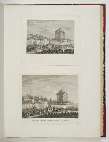 Retour de Varennes. Arrivée de Louis Capet à Paris le 25 juin 1791, image 2/2