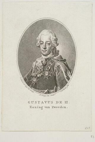 Gustavus de II Konig van Zweeden