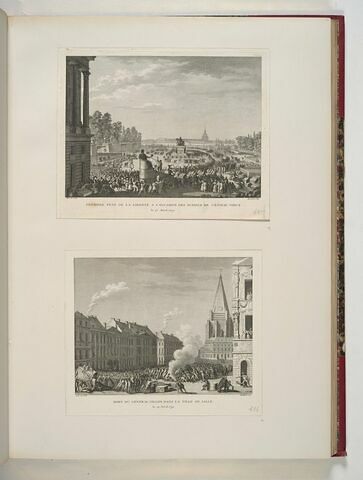 Première fête de la Liberté à l'occasion des Suisses de Château-Vieux le 15 avril 1792, image 2/2