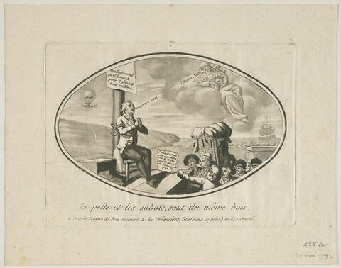 La pelle et les sabots sont du même bois, image 1/1