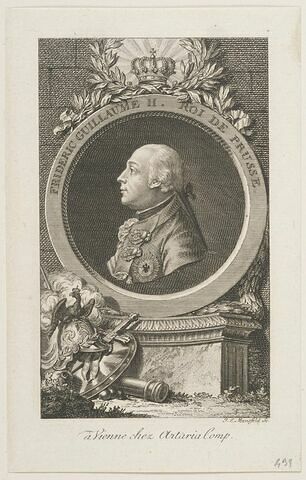 Frédéric Guillaume II roi de Prusse, image 1/1
