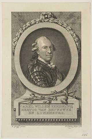 Carel Willem Ferdinand Hertog Van Brunswyk en Lunenburg, image 1/1